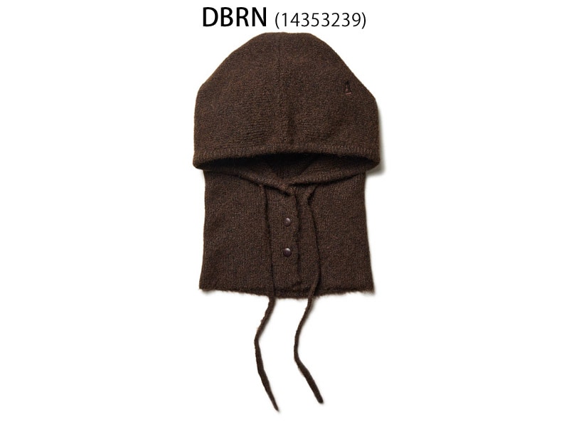【新品】lemaire hood バラクラバ　ニット　フード　黒　Sサイズ CITEN＞ニットフードバラクラバ