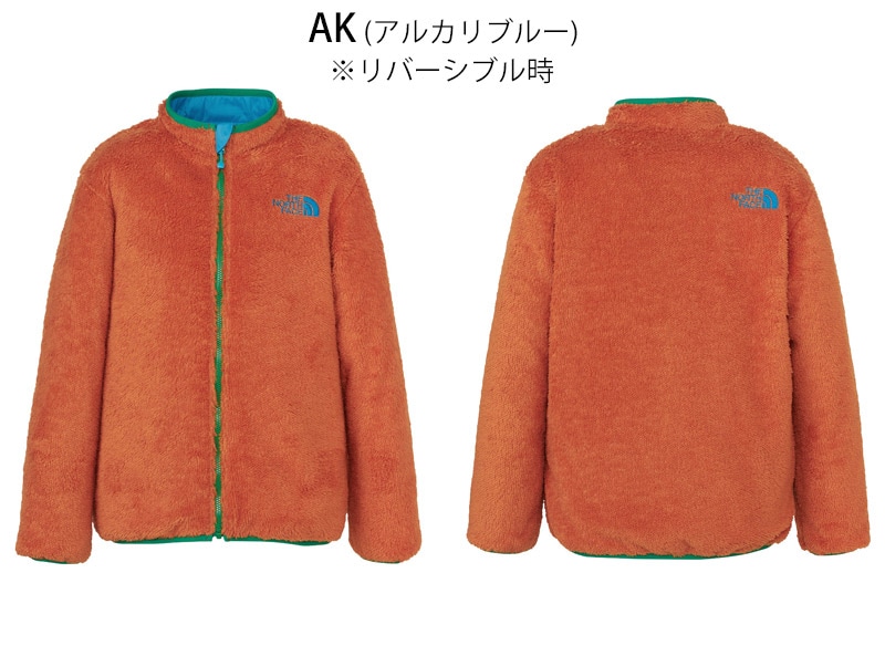 ノースフェイスキッズフリースリバーシブジャケット110赤 セール ザ・ノース・フェイス THE NORTH FACE キッズ
