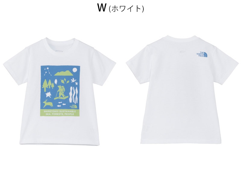 THE NORTH FACE ショートスリーブシレトコトコT お揃い　兄弟　新品 公式】ショートスリーブシレトコトコティー（ベビー）｜ザ