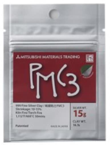 PMC3純銀粘土 15g：銀粘土や七宝などのクラフト材料販売