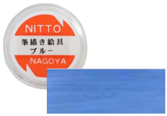 筆書き七宝釉薬10g ブルー：銀粘土や七宝などのクラフト材料販売