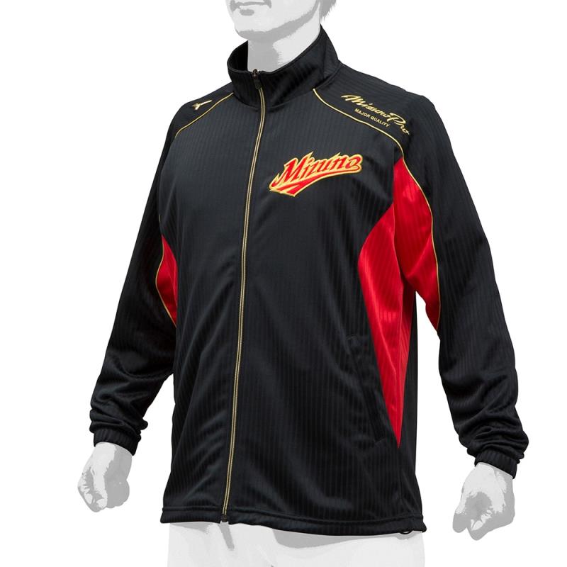 Mizuno ウォームアップウェア レッド/ブラック　XO Mizuno ウォームアップウェア レッド/ブラックXO