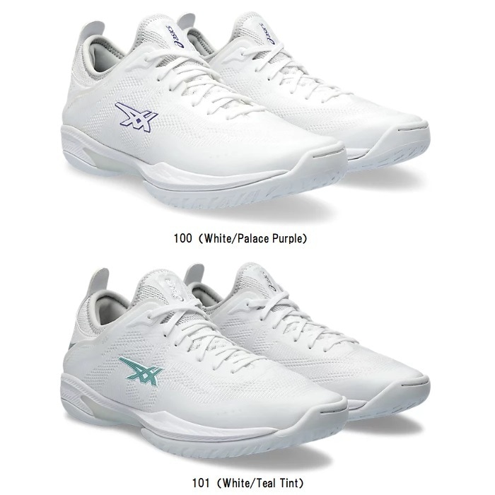 ASICS GLIDE NOVA FF 3バスケットシューズ　27cm GLIDE NOVA FF 3 | WHITE/TEAL TINT | メンズ バスケットボール