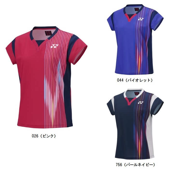 ヨネックス ウィメンズゲームシャツ 20913Y M ネイビー/ピンク ウィメンズゲームシャツ. 20913Y|20913Y】ヨネックス【公式