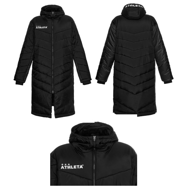 ATHLETA ベンチコート 140サイズ アスレタ ベンチコート140サイズ フットサル（メンズ ベンチ