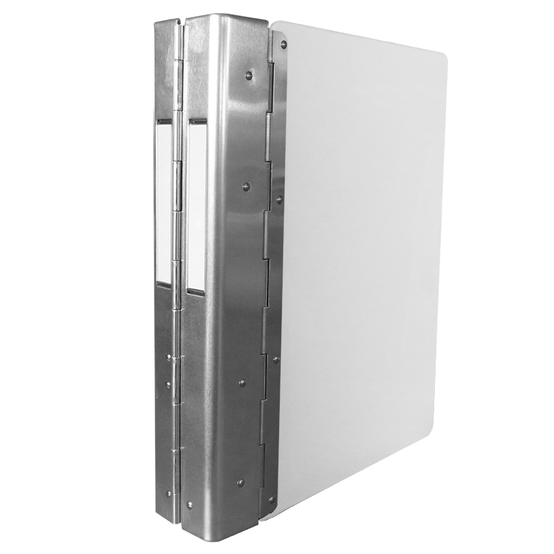 希少！！廃盤 無印良品 アルミ バインダー A4  30穴 希少！！廃盤 無印良品 アルミ バインダー A4 30穴