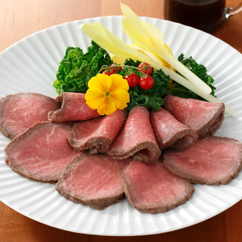 ローストビーフ皿盛り
