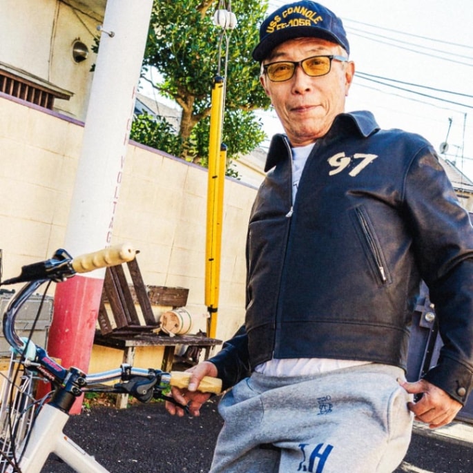所ジョージ 世田谷ベース レザートラックジャンパーライダース