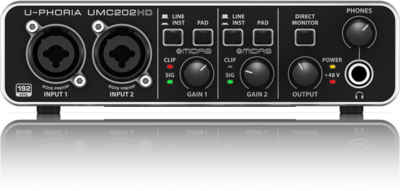 Behringer UMC202HD U-PHORIA