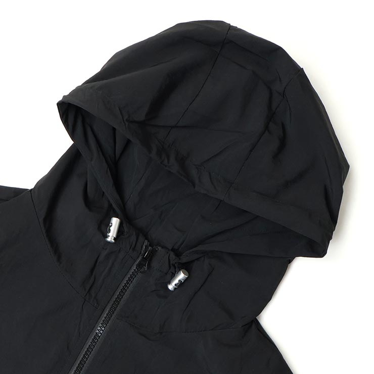 Lovetoxic ウインドブレーカー メッシュ切替 裾ドローコード