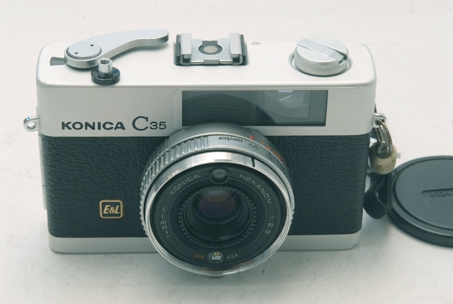 コニカ KONICA C35 E&L フィルムカメラ - フィルムカメラ