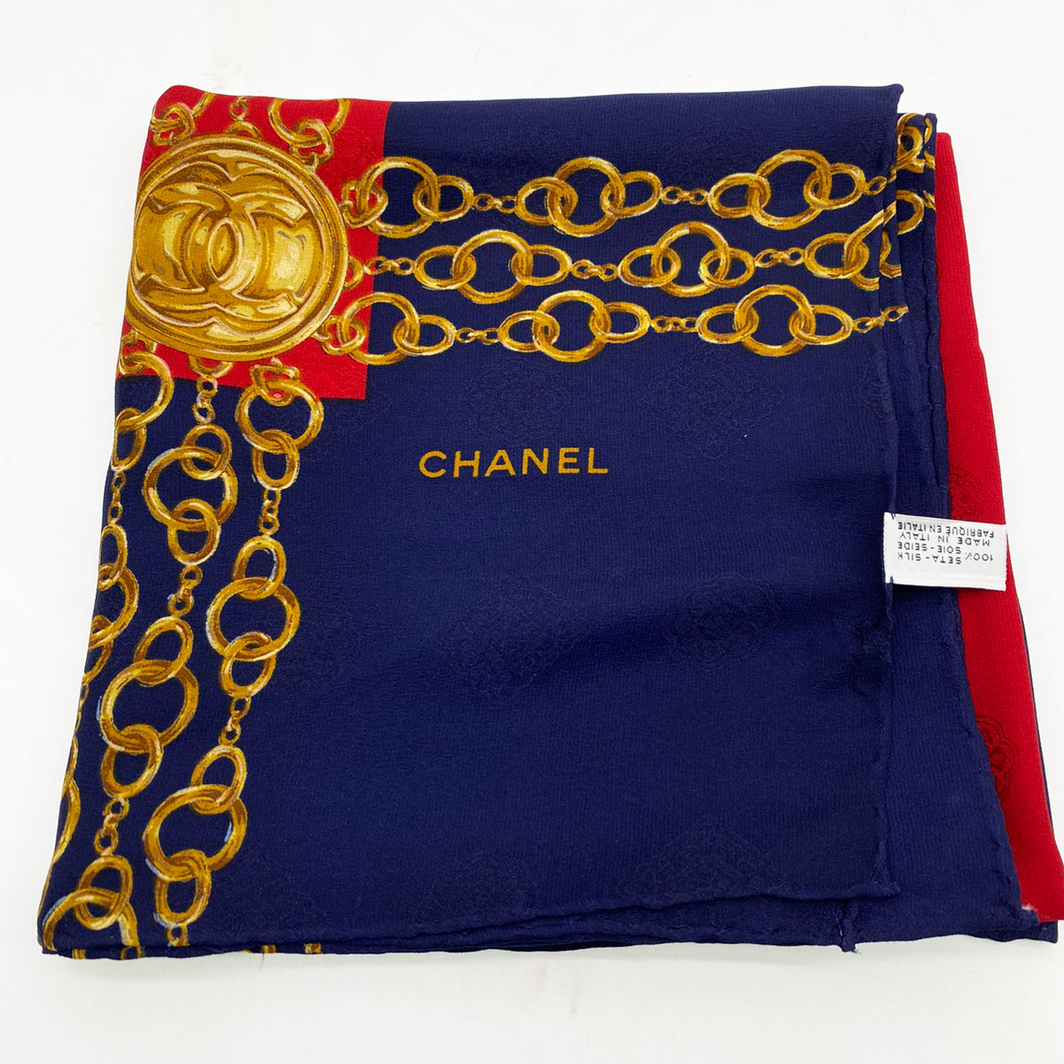 CHANEL 大判スカーフ　ヴィンテージ物 CHANEL - CHANEL☆シャネル☆ヴィンテージ☆大判スカーフの通販