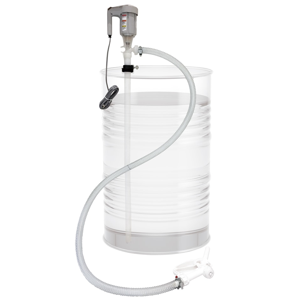CHD-20HPN ドラム缶用 電動 ケミカルドラムポンプ 薬品 溶剤用 樹脂製 