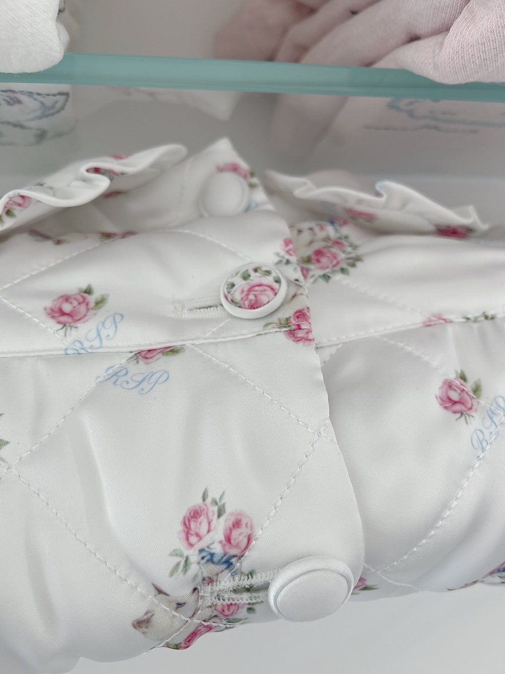 kitty flower quilting padding jacket | MADE | RASPBERRYPIE