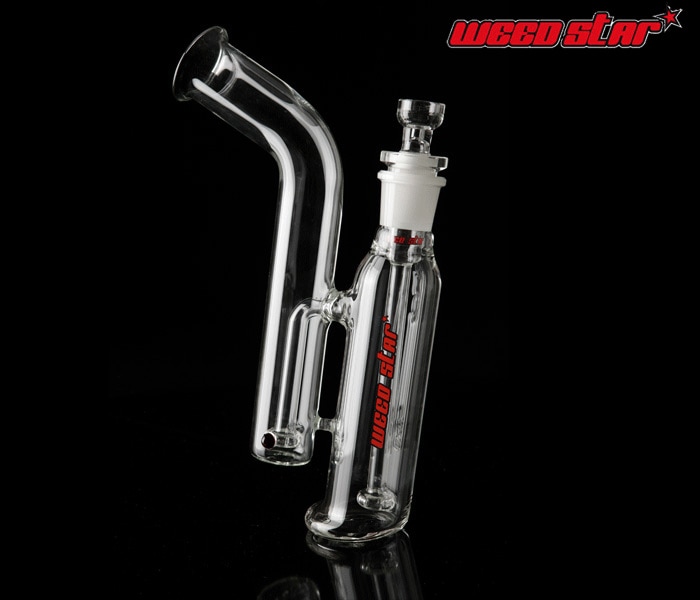 WEED STAR GLASS BONG-ウィードスター ガラスボング[DOUBLE