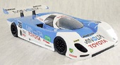 ミノルタ トヨタ 88C–V Cカー ボディー F103 ラジコン  ル・マン ミノルタ トヨタ 88C (ル・マン タイプ) (プラモデル) - ホビー