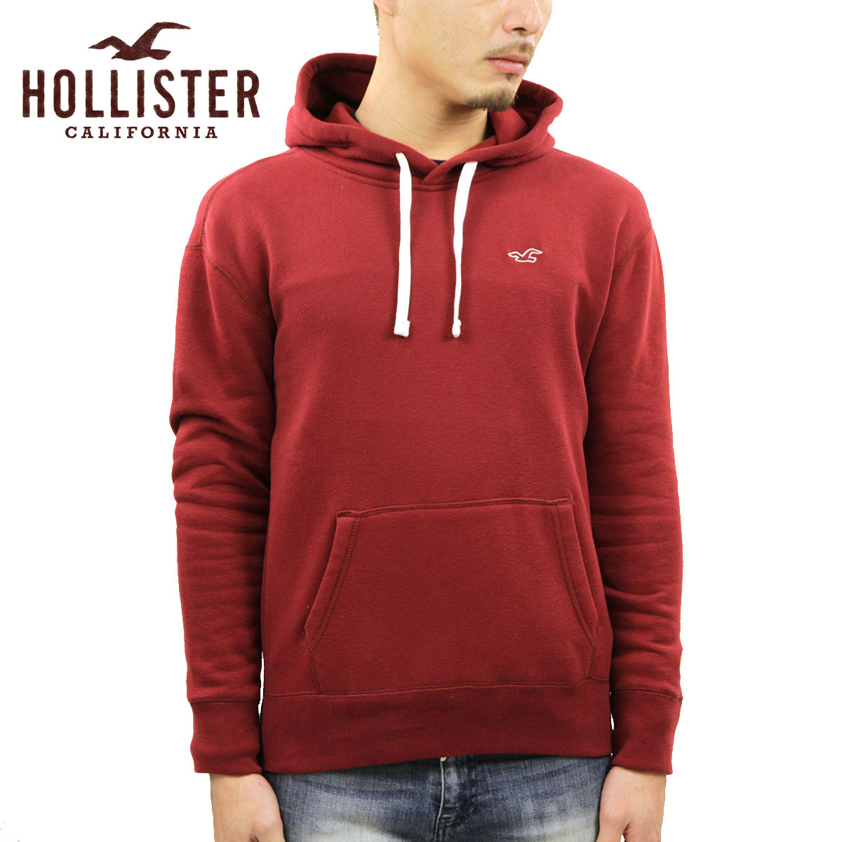 HOLLISTER　ホリスター パーカー　ロゴ