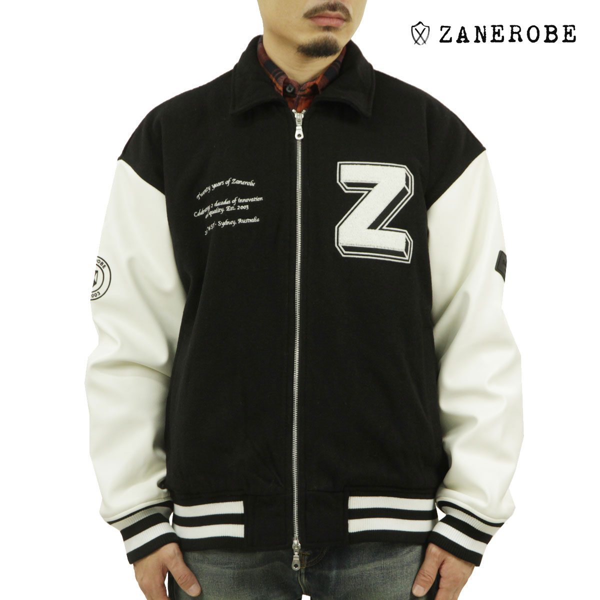 ゼンローブ メンズ スタジャン 正規販売店 ZANEROBE アウター 