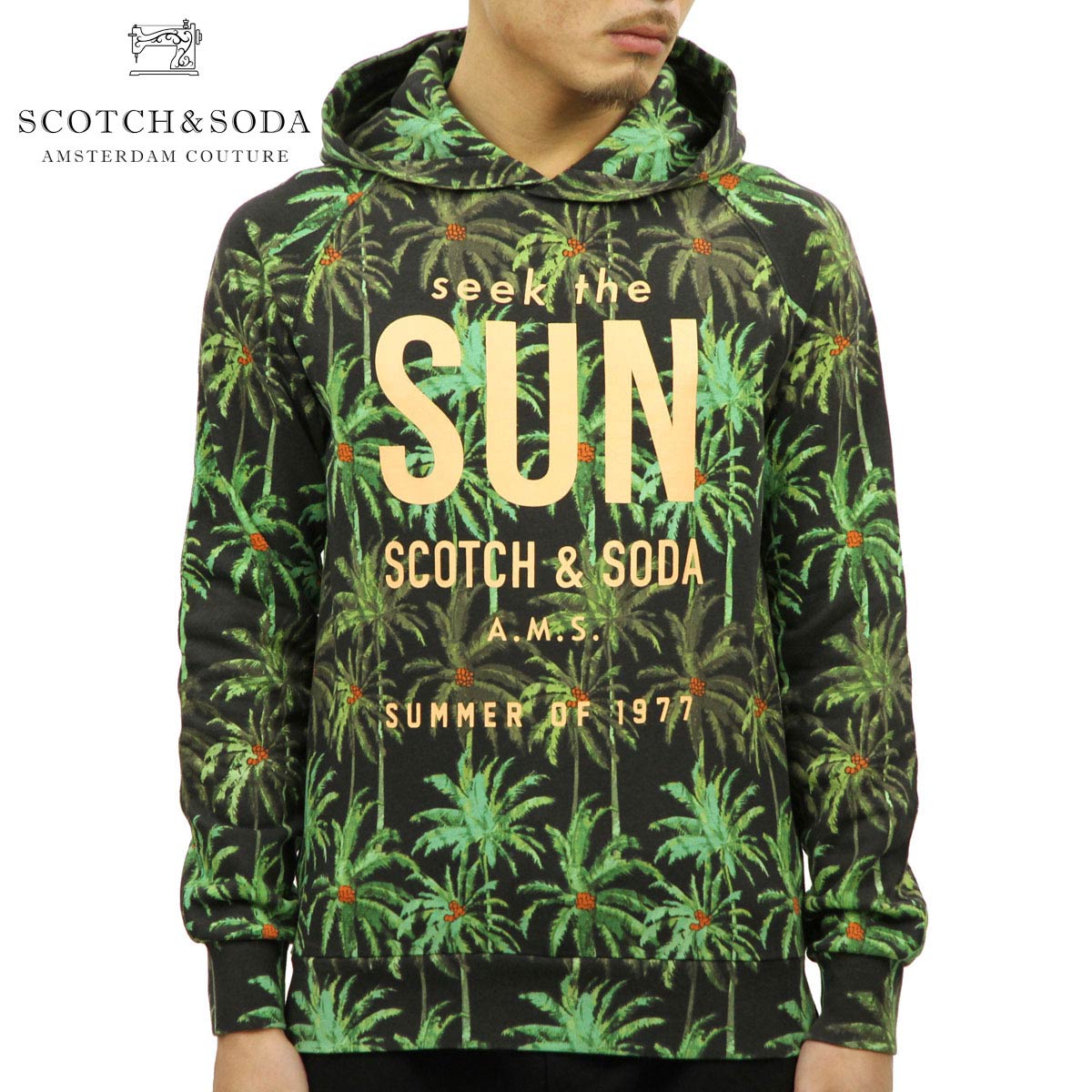 スコッチアンドソーダ パーカー メンズ 正規販売店 SCOTCH＆SODA プル  