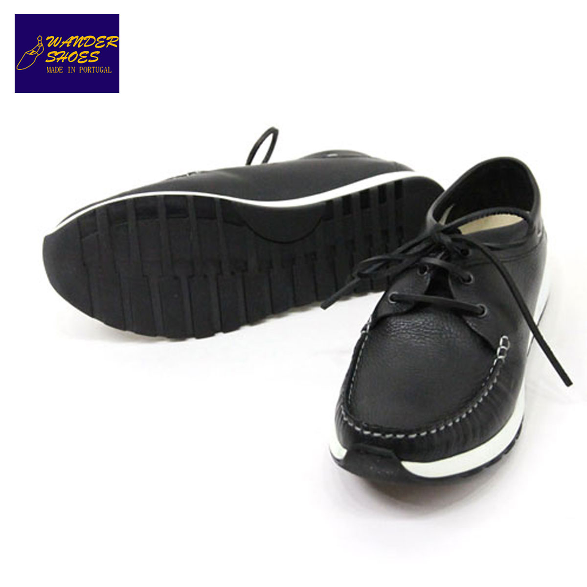 ワンダーシューズ WANDER SHOES モカシン MOCCASIN SHOES (LEATHER 