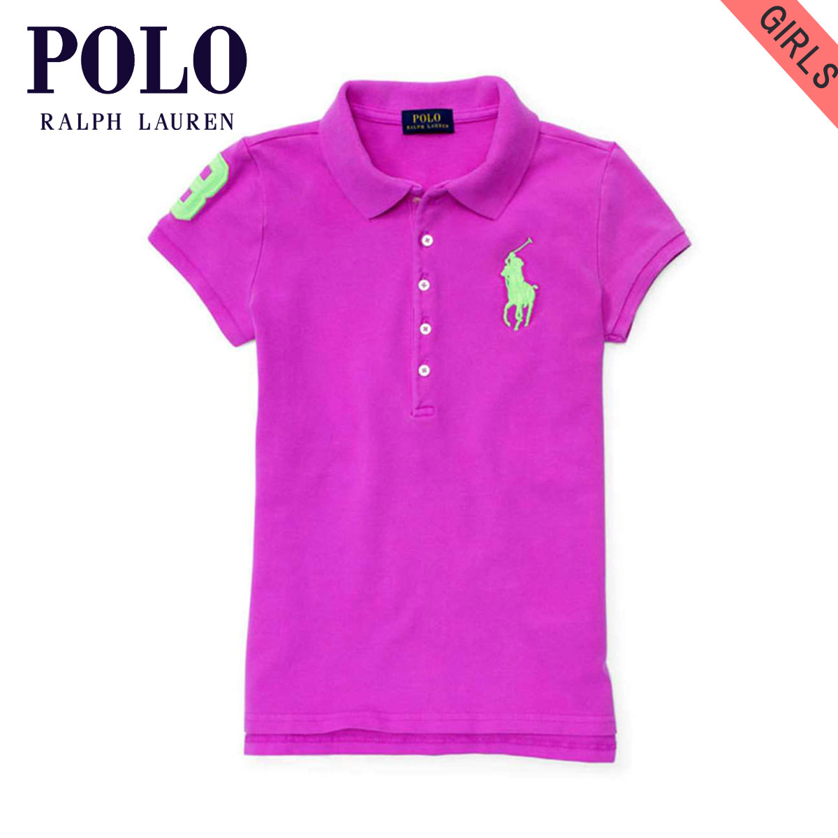 ポロ ラルフローレン キッズ ポロシャツ ガールズ 子供服 正規品 POLO RALPH LAUREN CHILDREN 半袖ポロシャツ BIG PONY STRETCH COTTON POLO 70069556 A63B B6C C1D D3E E24F-RECOLLECTION ( ポロ ラルフローレン キッズ ポロシャツ ガールズ 子供服 正規品 POLO RALPH LAUREN CHILDREN 半袖ポロシャツ BIG PONY STRETCH COTTON POLO 70069556 A63B B6C C1D D3E E24F-RECOLLECTION (