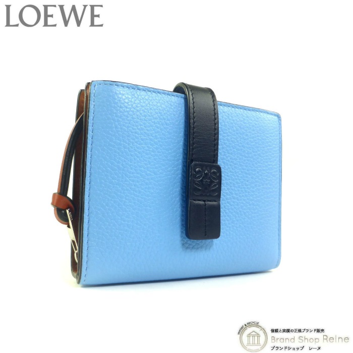 ロエベ LOEWE／コンパクトジップウォレット 二つ折り財布 LOEWE】ロエベ コンパクト ジップ ウォレット 人気 ミニ財布 (LOEWE