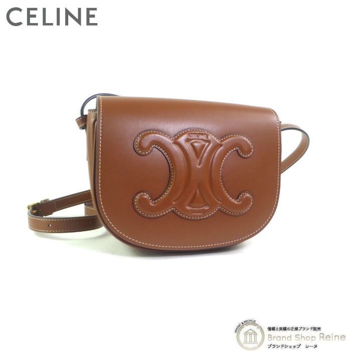 セリーヌ （CELINE） フォルコ キュイル トリオンフ ショルダー 斜め 