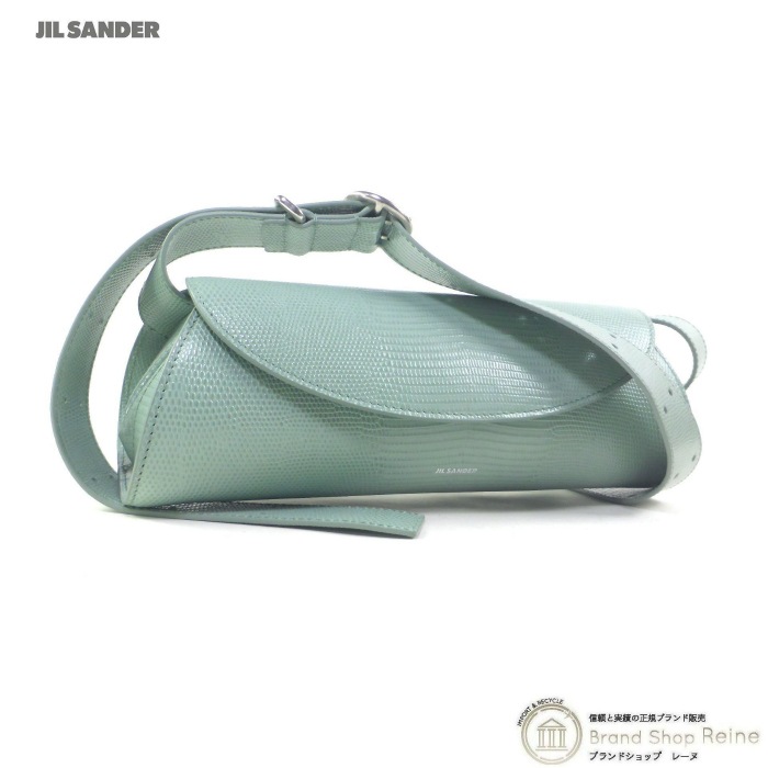 国内即発【JILSANDER】カンノーロ スモール リザード J07WD0023 ジルサンダー (JIL SANDER) Cannolo カンノーロ スモール