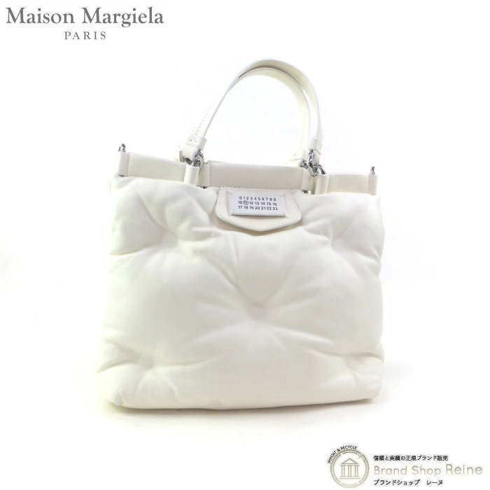 Maison Margiela ショルダーバッグ レディース ホワイト Maison Margiela Snatched Classique ショルダーバッグ