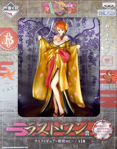一番くじ ワンピース 咲き誇れ！ 艷色 麦わら絵巻 A賞 咲き誇れ！ナミフィギア A賞 ナミ  一番くじ ワンピース 咲き誇れ！艶色 麦わら絵巻｜一番くじ倶楽部