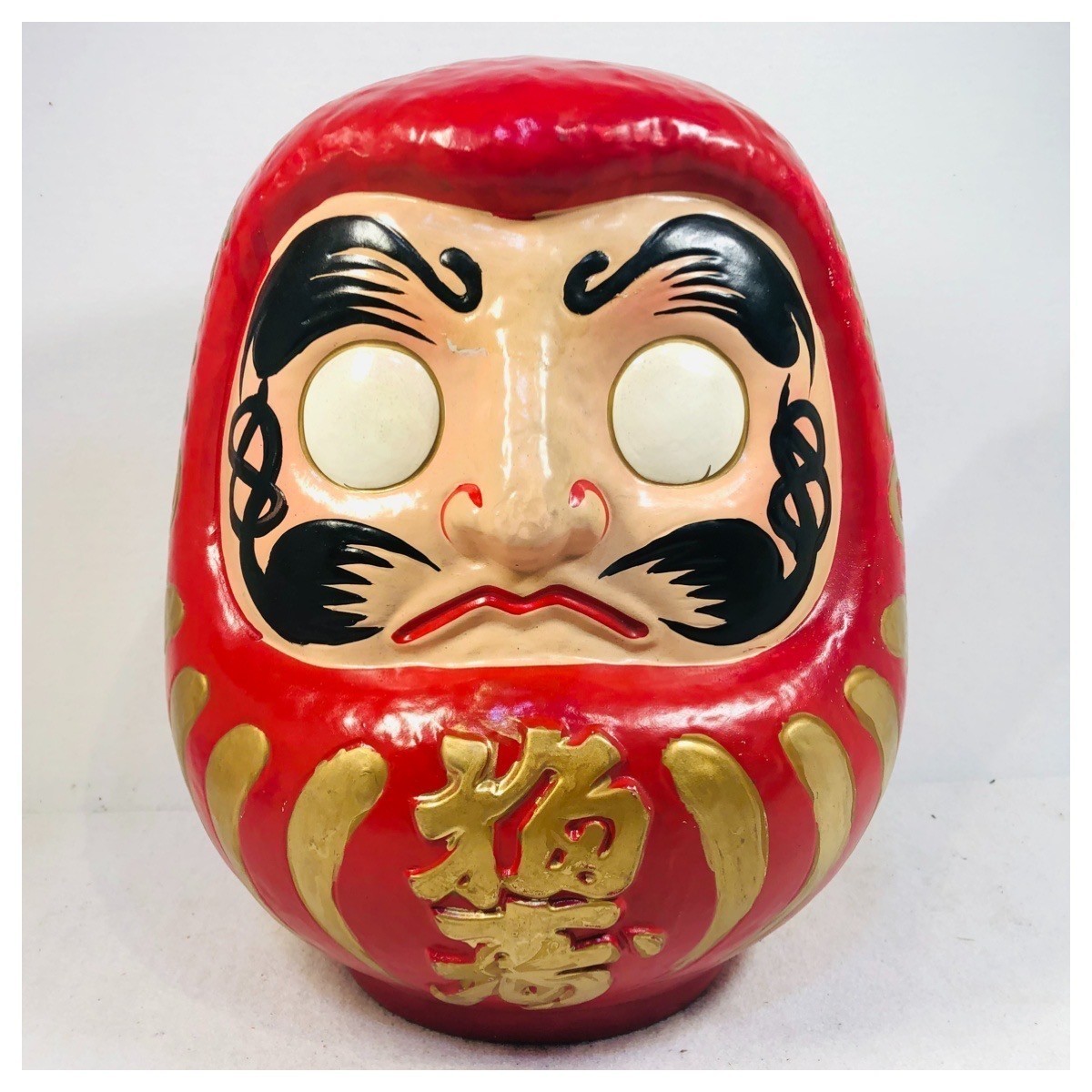 赤色 ダルマ人形 貯金箱付き Amazon.co.jp: ダルマ貯金箱 達磨 置物