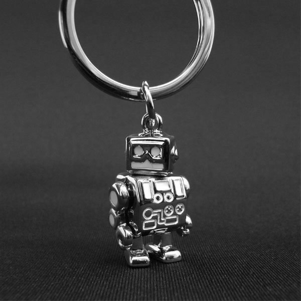 キーホルダー・キーリング SOFT ROBOT KEYRING 楽天市場】送料無料 キーホルダー キーリング ロボット レトロ