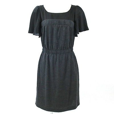 クードシャンス(C DE C)黒×グレーワンピース 38 | クード シャンス  