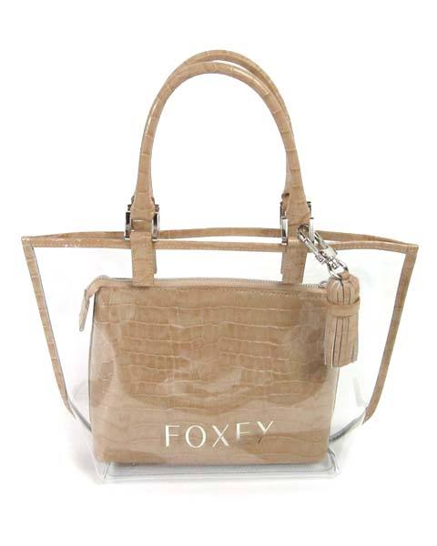 フォクシー FOXEY クリアー バッグ VERRE | フォクシー,バッグ