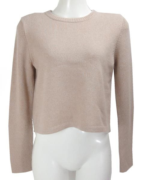 FOXEY - FOXEY(フォクシー) 長袖セーター サイズ38 M レディース - ライトピンク 長袖/カシミヤ フォクシー♡ カシミア100% ピンク ニット 38 美品（FOXEY