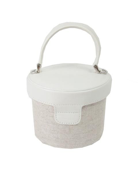 foxey ビジューオフホワイトバッグ