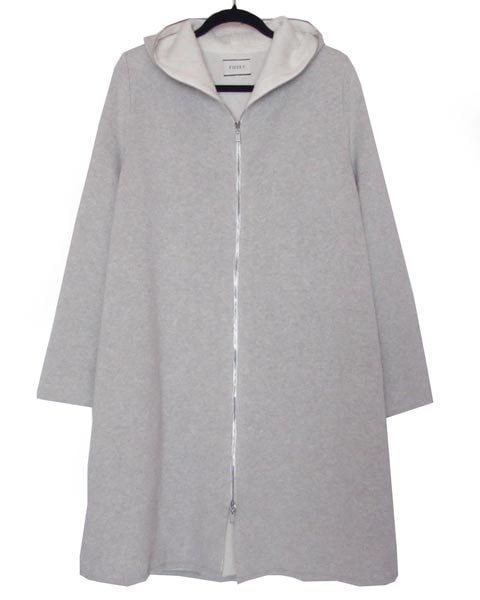 フォクシー FOXEY グレー ニット コート 40 | フォクシー,コート 