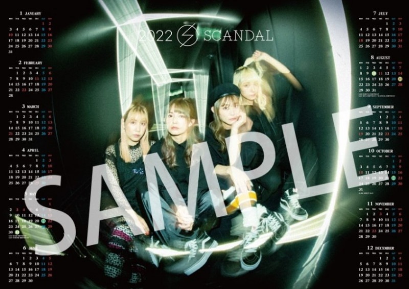 SCANDAL ポスターカレンダー 2022 | SCANDAL,SCANDAL BEST