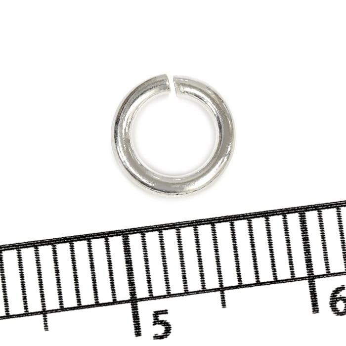 1個売り】 丸カン シルバー925 丸環 線径1.2mm 直径7.0mm