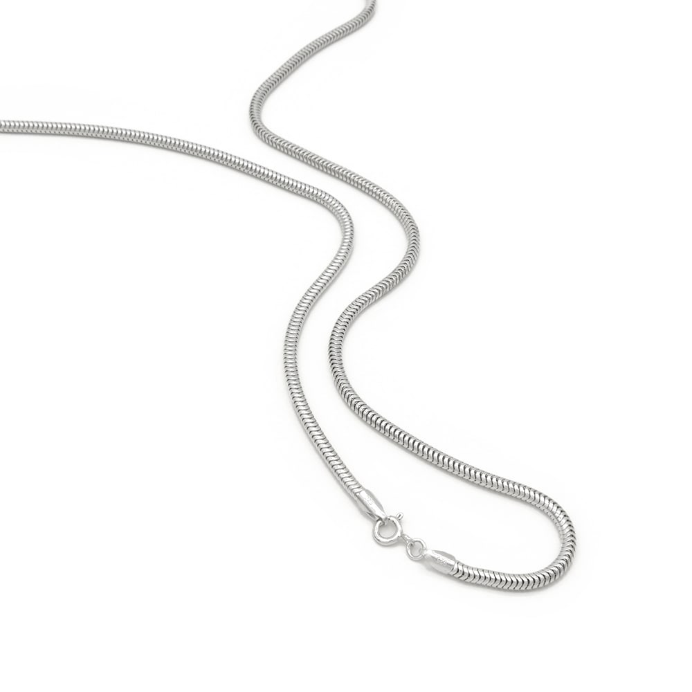 ☆シルバー925ロングスネーク・チェーン59.5cm
