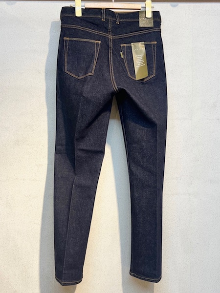 美品◯組むとlelill ネイビー バルーンパンツ 38 インディゴ再入荷 lelill/レリル ストレートパンツ ・ 32310316