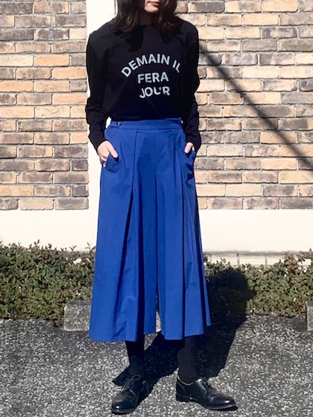 『ゆうパケット対応』　ARMEN/アーメン　"DEMAIN 21"COTTON JERSEY CREW NECK L/SL T-SHIRT WITH CUFF RIB  ・　NFA1551P29 ゆうパケット対応』 ARMEN/アーメン 