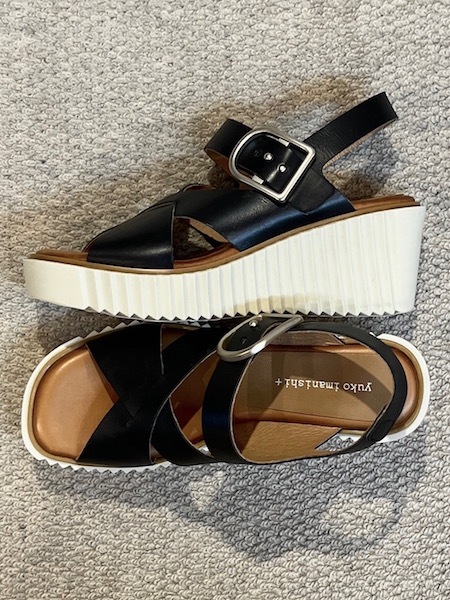 SALE yuko imanishi+/ユウコイマニシプラス ウェッジヒール