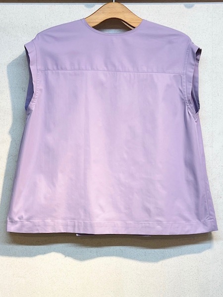 SALE seeset/シーセット ストレッチツイル2WAYクルーネックBL 