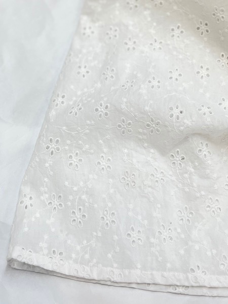 SOIL/ソイル ALL HEMLA FRILL CPLLAR FRENCH/SL SHIRT