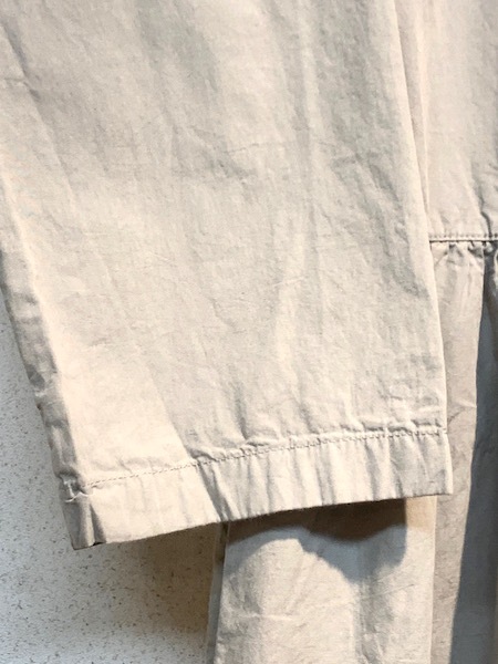 ARMEN/アーメン 40'S POPLIN BOAT NECK L/SL ONE-PIECE