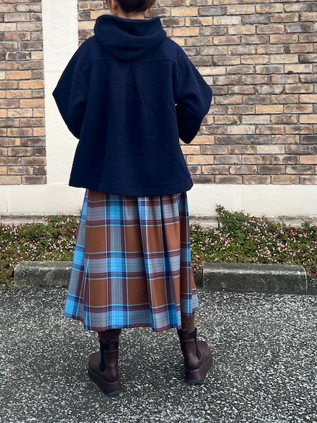 O'NEIL OF DUBLIN/オニールオブダブリン ウールソフトプリーツ