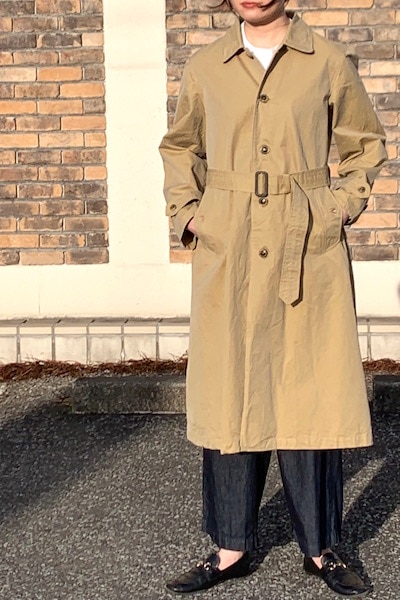 ARMEN SINGLE BREASTED トレンチコート ARMEN SINGLE BREASTED トレンチコート