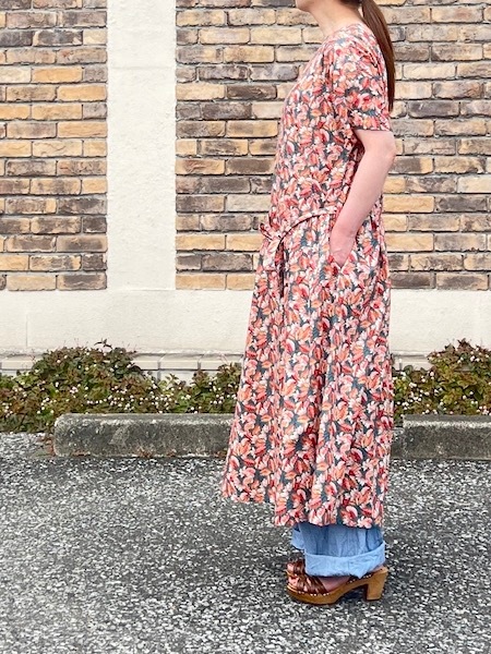 新品　MICHEL BEAUDOUIN LIBERTY　タナローン　新品ブラウス 再入荷予定なし】Michel Beaudouin イノブン別注 リバティ
