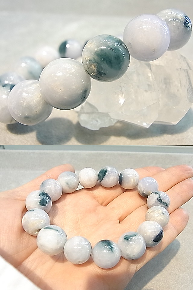 糸魚川ヒスイ13mmのブレスレット 2025，大得価